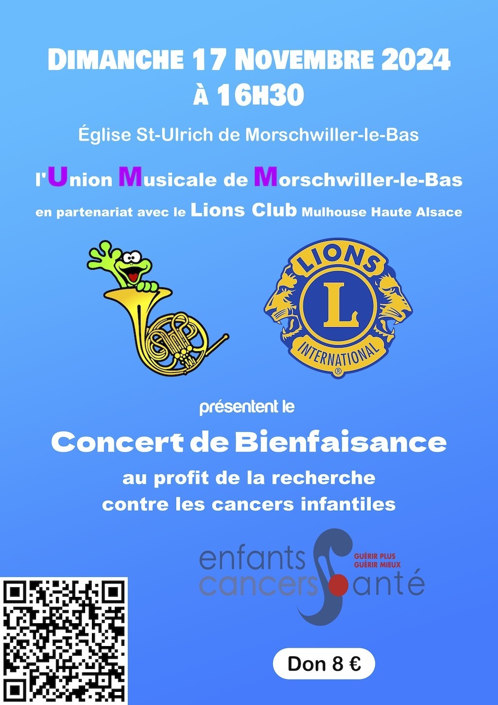 Notre concert de bienfaisance 2024